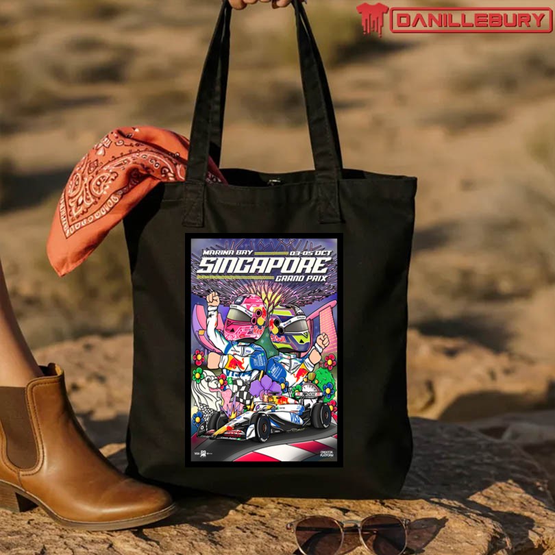 Grand Prix Singapore F1 Oct 3-5 2025 Poster - Image 4