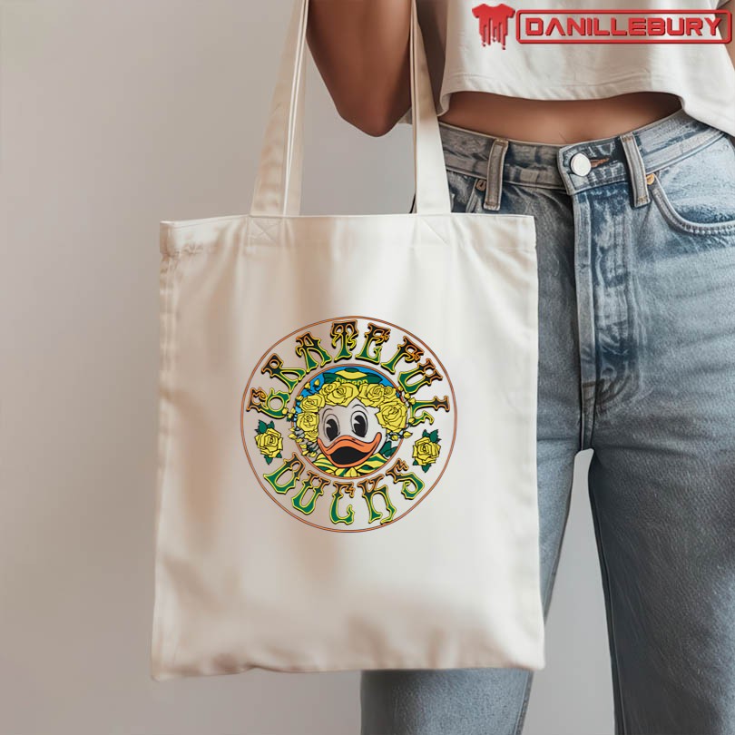 Grateful Dead Duck & Roses T-Shirt - Image 3