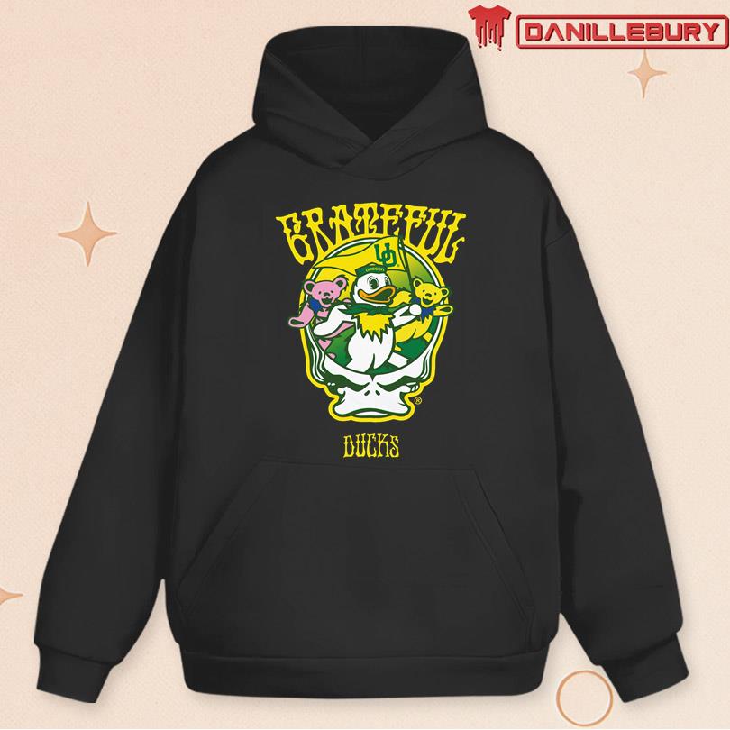 Grateful Ducks Autzen Stadium Eugene OR Oct 25 2025 Tee - Image 2