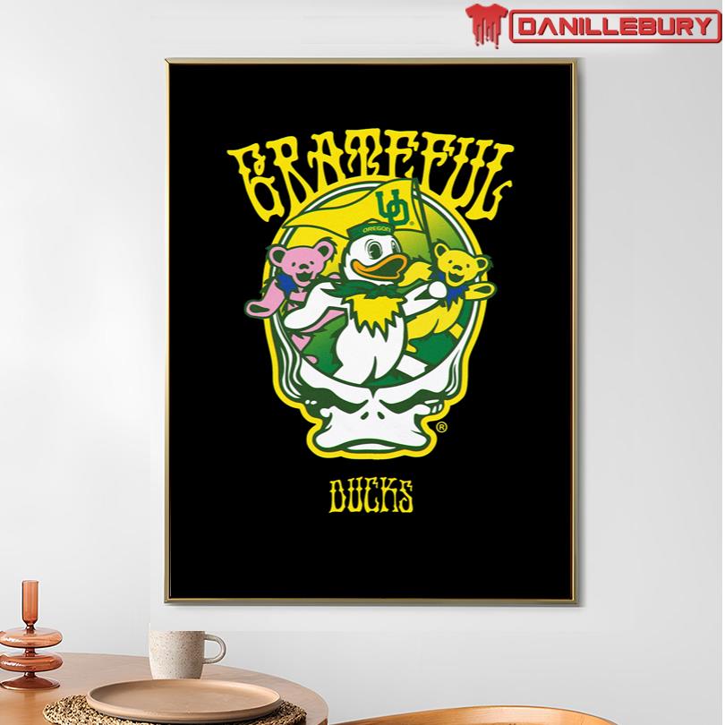 Grateful Ducks Autzen Stadium Eugene OR Oct 25 2025 Tee - Image 3