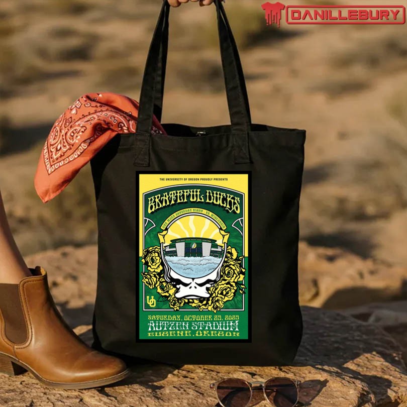 Grateful Ducks October 25 2025 Autzen Stadium Show Poster - Image 4