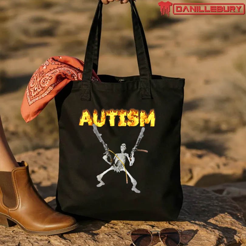 Greta Thunberg Autism Skeleton T-Shirt - Image 3