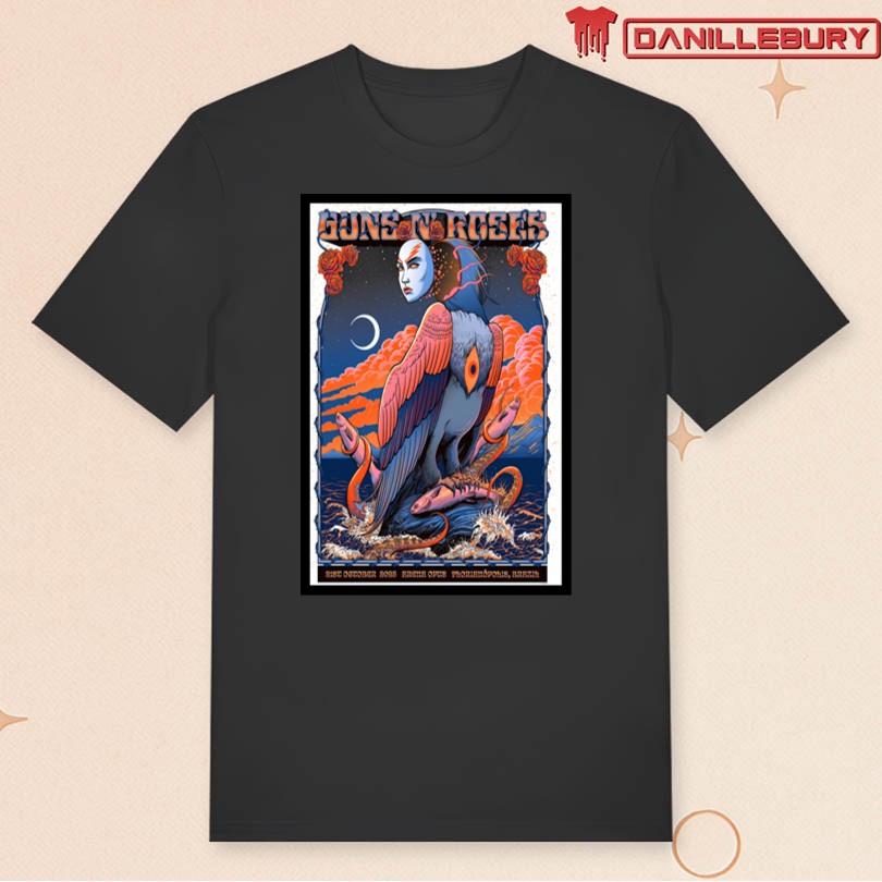 Guns N Roses Arena Opus Florianopolis Oct 21 2025 Poster - Image 3