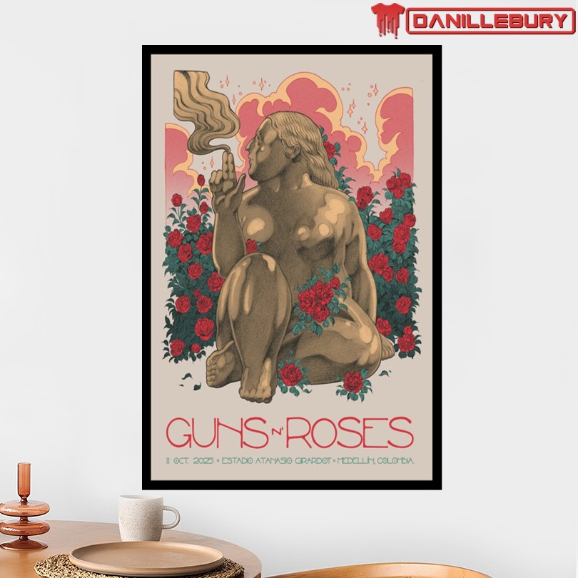 Guns N' Roses Colombia Event 2025 Poster - Image 2