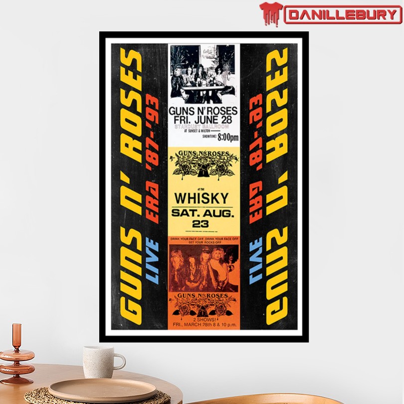 Guns N Roses Live Era 87-93 Poster - Image 2