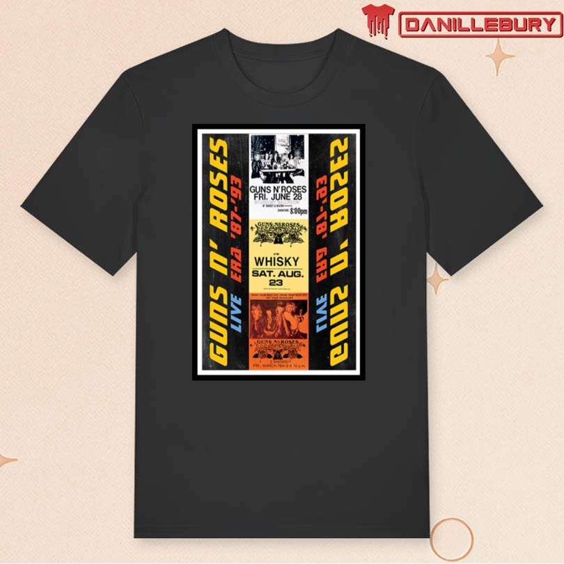 Guns N Roses Live Era 87-93 Poster - Image 3