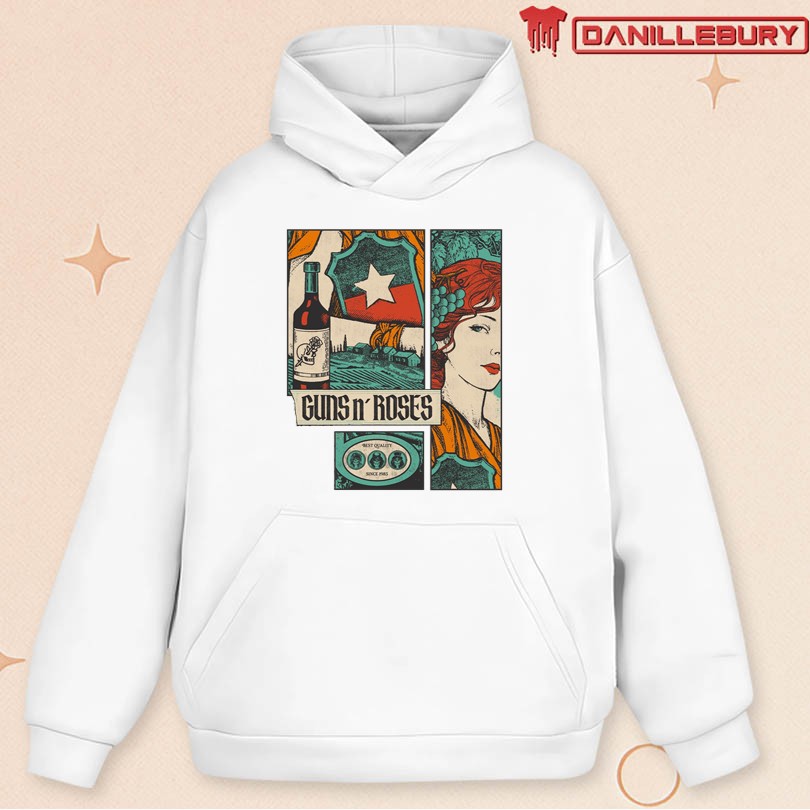 Guns N Roses Oct 14 2025 Santiago Chile Tour Shirt - Image 2