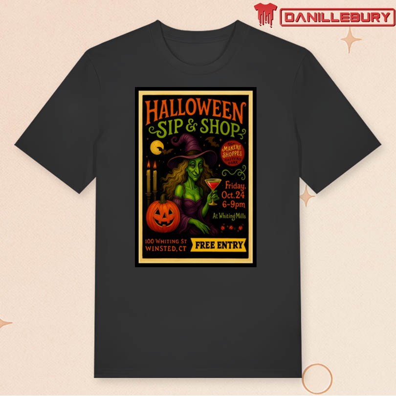 Halloween Sip & Shop Whiting Mills October 24 2025 Event Poster - Image 3