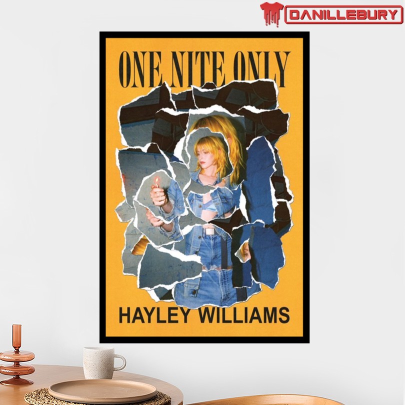 Hayley Williams One Nite Only Poster - Image 2