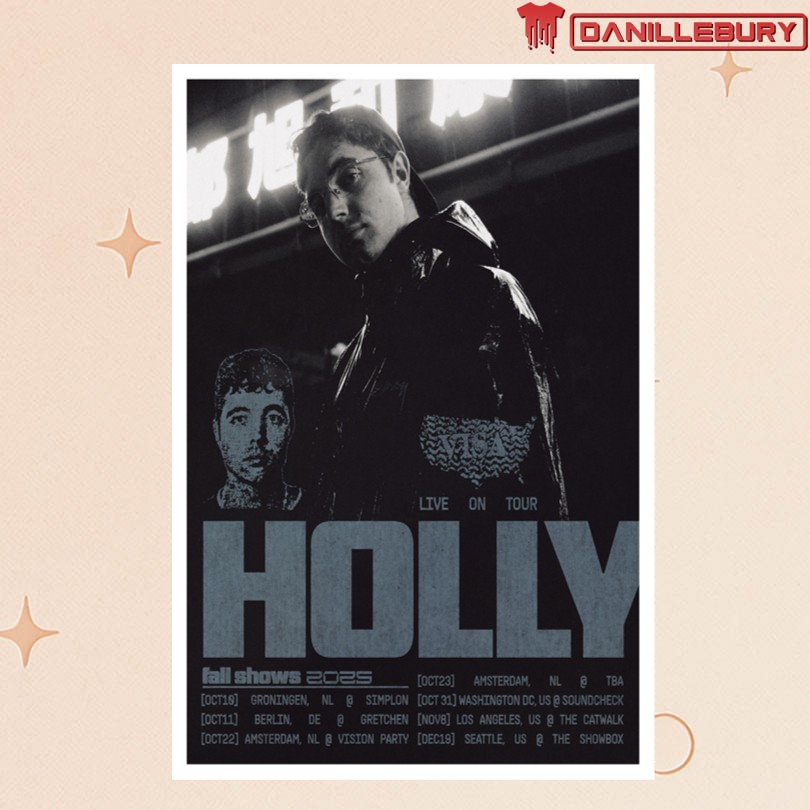 HOLLY Live On Tour Fall Shows 2025 Poster
