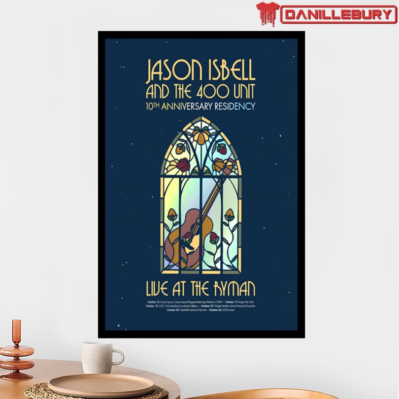 Jason Isbell And 400 Unit 10th Anniversary Residency At The Ryman Poster - Image 2