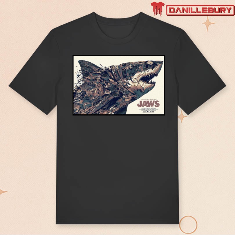 Jaws 1975 Film Art Print - Image 3