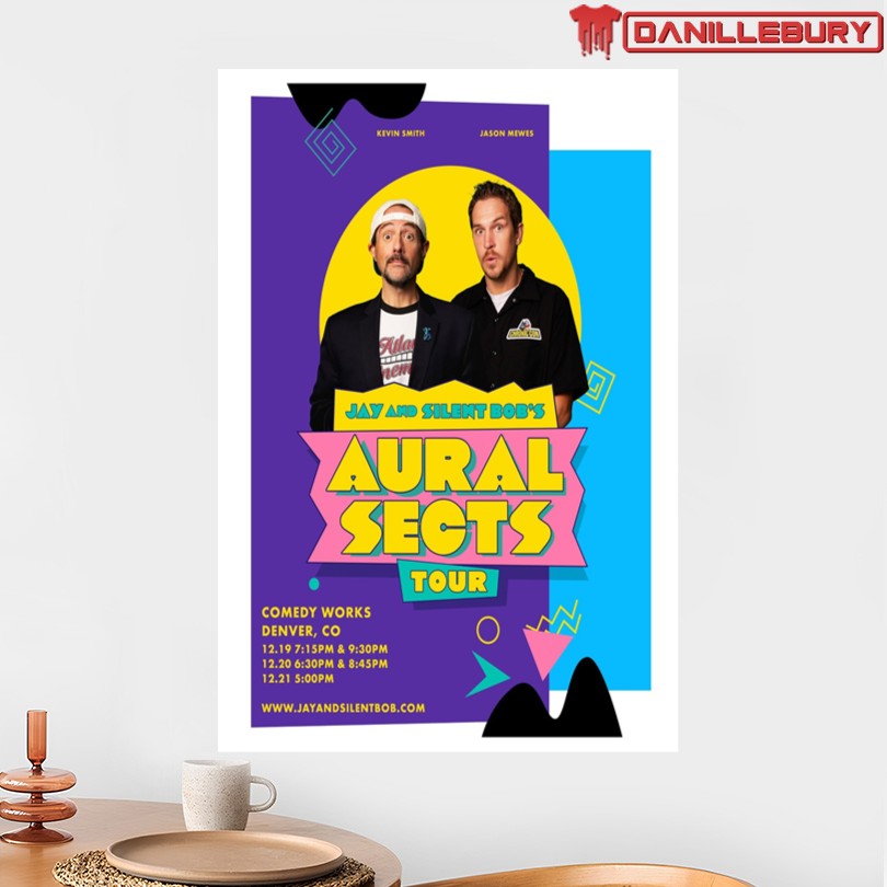 Jay And Silent Bob Denver Aural Sects Tour 2025 Poster - Image 2