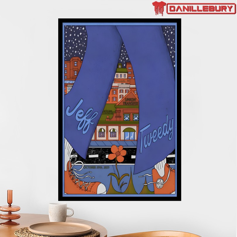 Jeff Tweedy Oct 20 2025 The Union Transfer Philadelphia PA Poster - Image 2