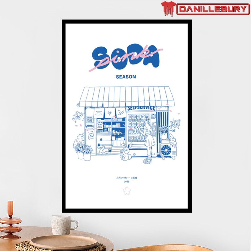 JenNyan 2025 Soda Pink Season Tour Poster - Image 2