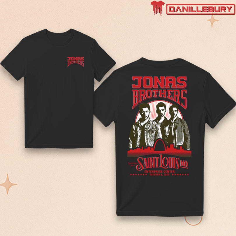 Jonas Brothers St. Louis, MO 10 08 2025 Event Tee