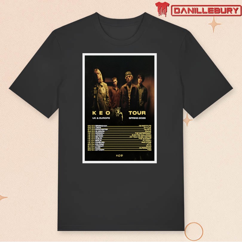 Keo Band UK And Europe Spring 2026 Event Poster - Image 3