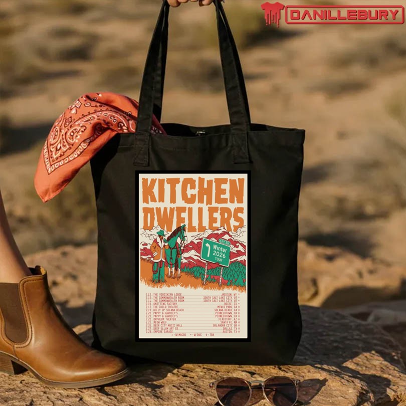 Kitchen Dwellers Winter 2026 Tour Poster - Image 4