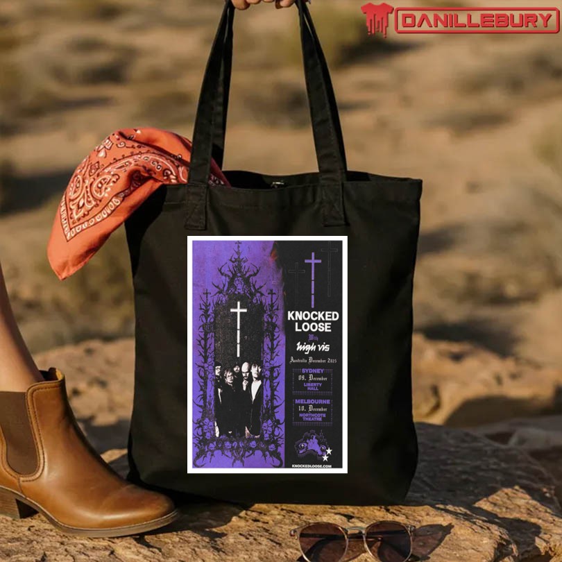 Knocked Loose December 2025 Australia Tour Poster - Image 4