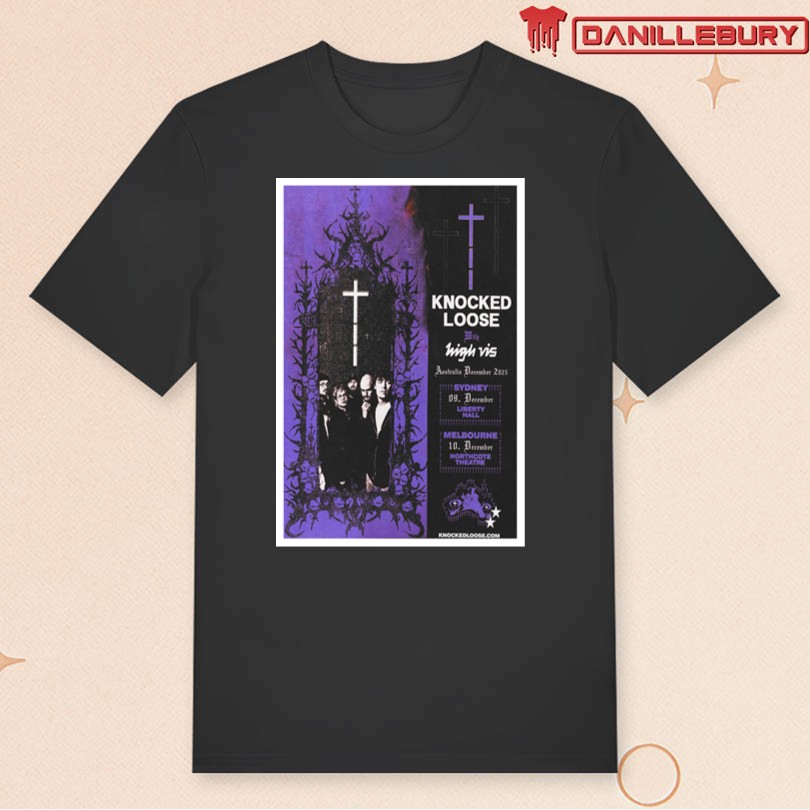 Knocked Loose Live In Australia Dec 2025 Poster - Image 3