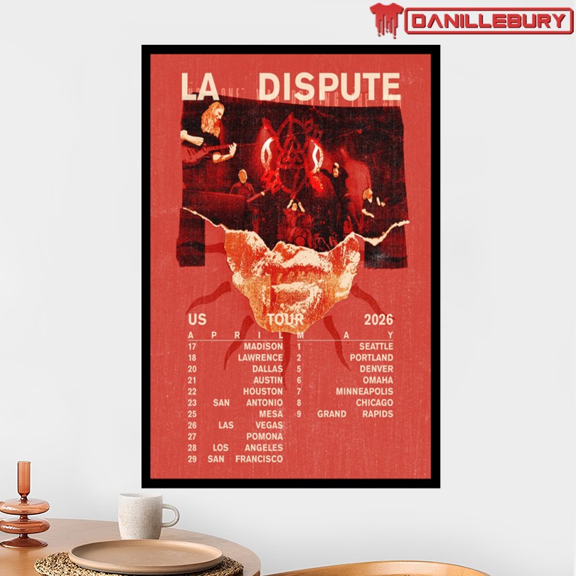 La Dispute Spring Tour US Poster - Image 2