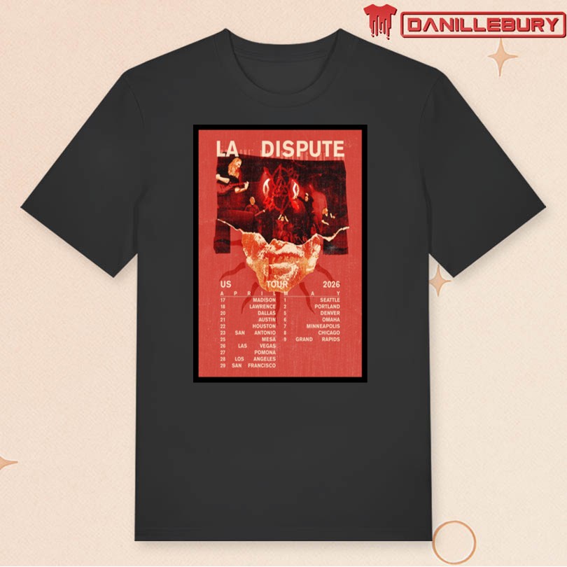 La Dispute US Tour April & May 2026 Poster - Image 3
