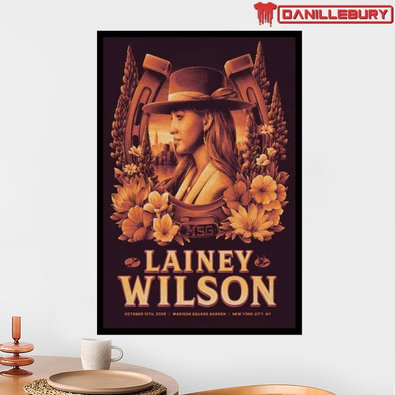 Lainey Wilson Madison Square Garden NYC 10 10 2025 Poster - Image 2