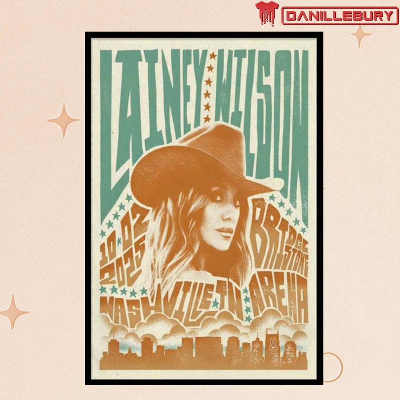 Lainey Wilson Nashville TN Oct 2 2025 Poster