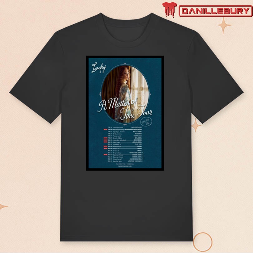 Laufey Concert A Matter Of Time Tour UK EU 2026 Poster - Image 3