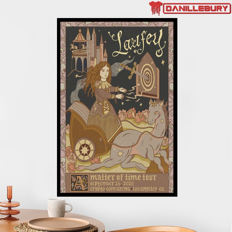 Laufey Crypto.com Arena LA Sept 26 2025 Poster - Image 2