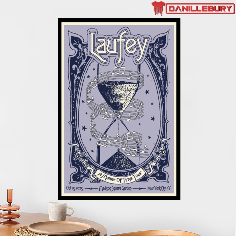 Laufey October 15 2025 New York City Concert Poster - Image 2