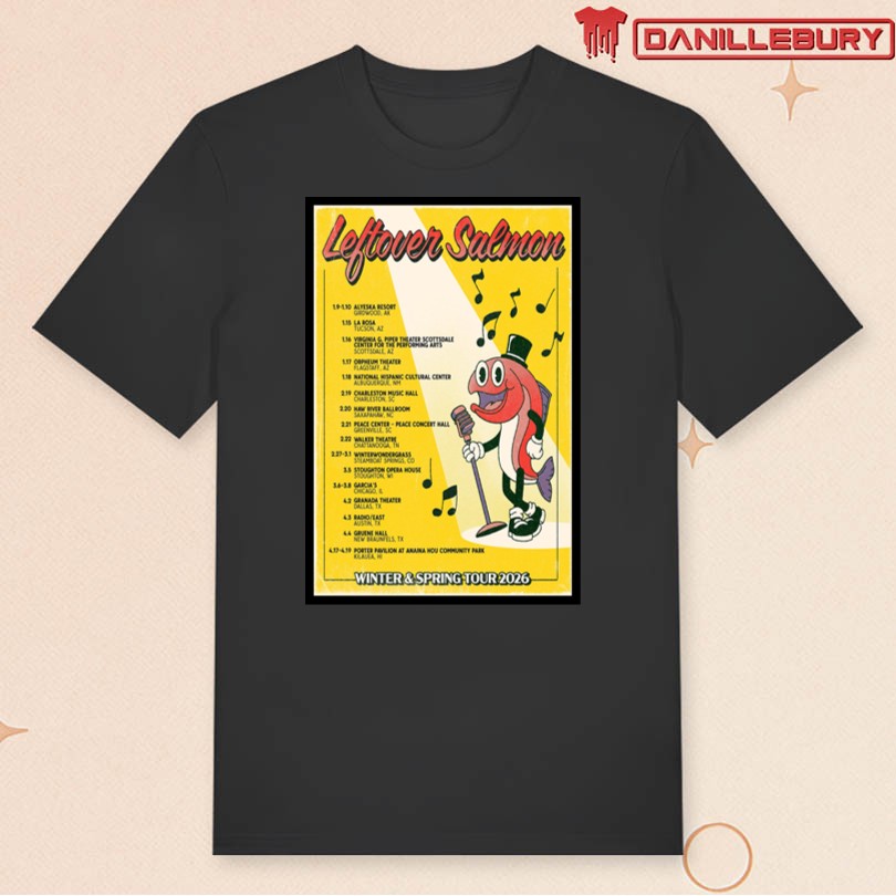 Leftover Salmon Winter Spring 2026 Poster - Image 3