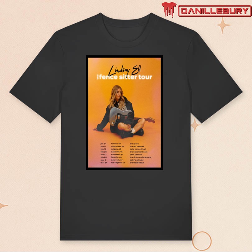 Lindsay Ell 2026 The Fence Sitter Tour Poster - Image 3