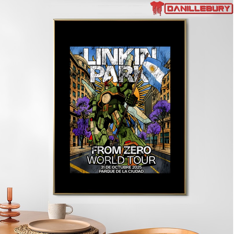 Linkin Park Oct 31 2025 Buenos Aires Concert Merch - Image 4