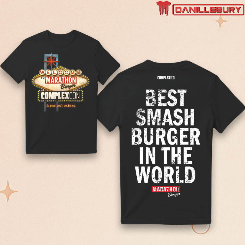 Marathon Burger Best Smash Burger In The World T-Shirt
