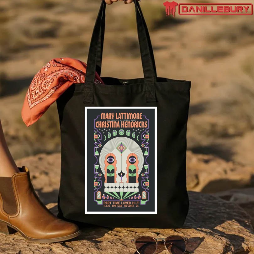 Mary Lattimore Nov 3 2025 Part Time Lover HI-FI San Diego CA Poster - Image 4