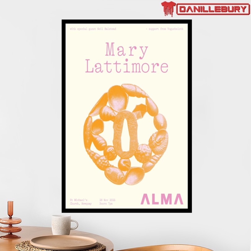 Mary Lattimore St. Michael's Church November 28 2025 Poster - Image 2