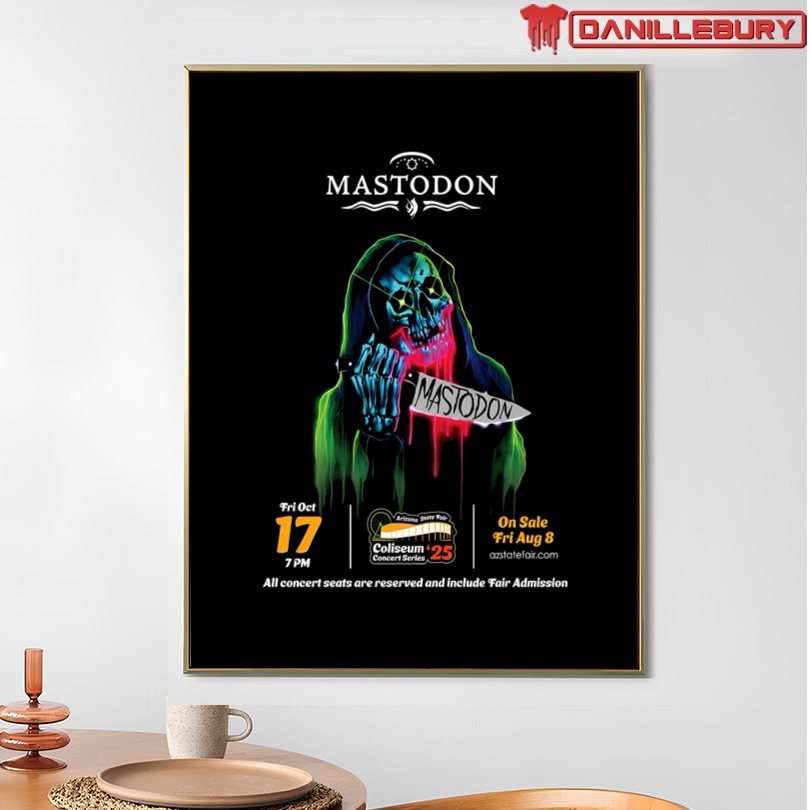 Mastodon Phoenix, AZ 10 17 25 Event Shirt - Image 4