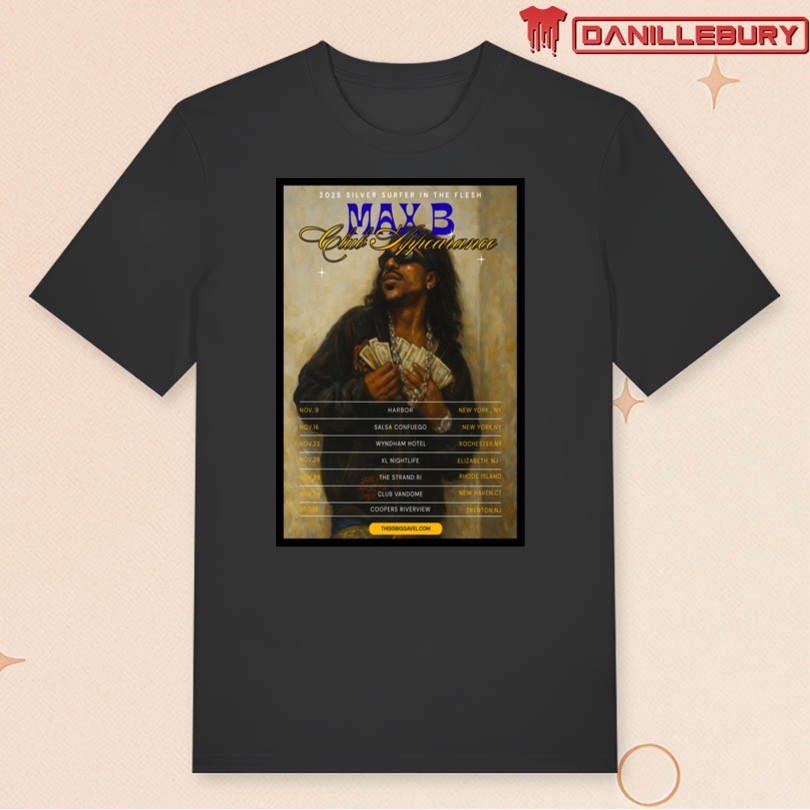 Max B 2025 Silver Surfer In The Flesh Event Poster - Image 3