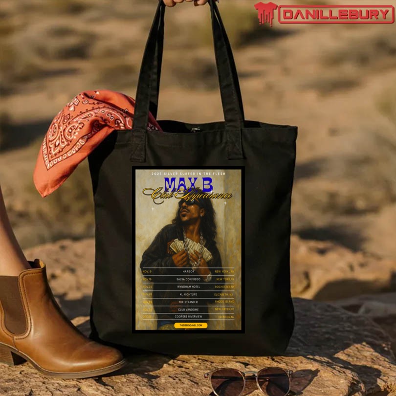 Max B November 2025 Tour Poster - Image 4