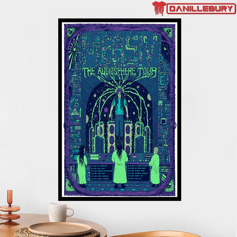 Mersiv Audiosphere Tour 2025 Poster - Image 2