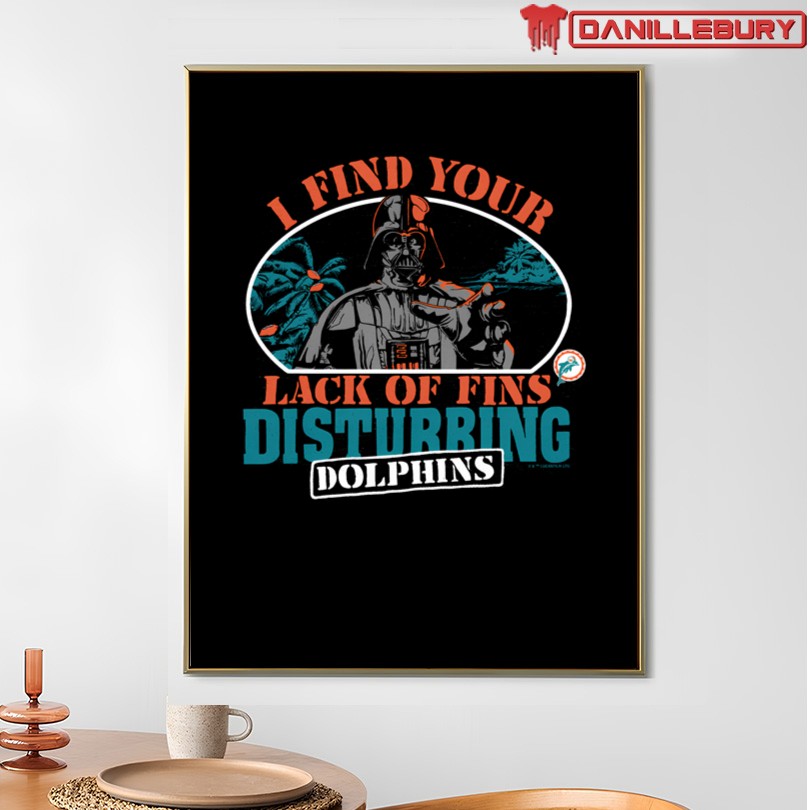 Miami Dolphins Star Wars T-Shirt - Image 4