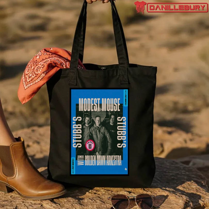 Modest Mouse & Golden Dawn Arkestra Stubb's Texas Oct 3 2025 Poster - Image 4