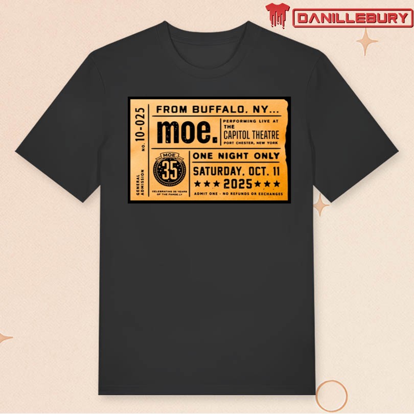 Moe. New York October 11 2025 Poster - Image 3