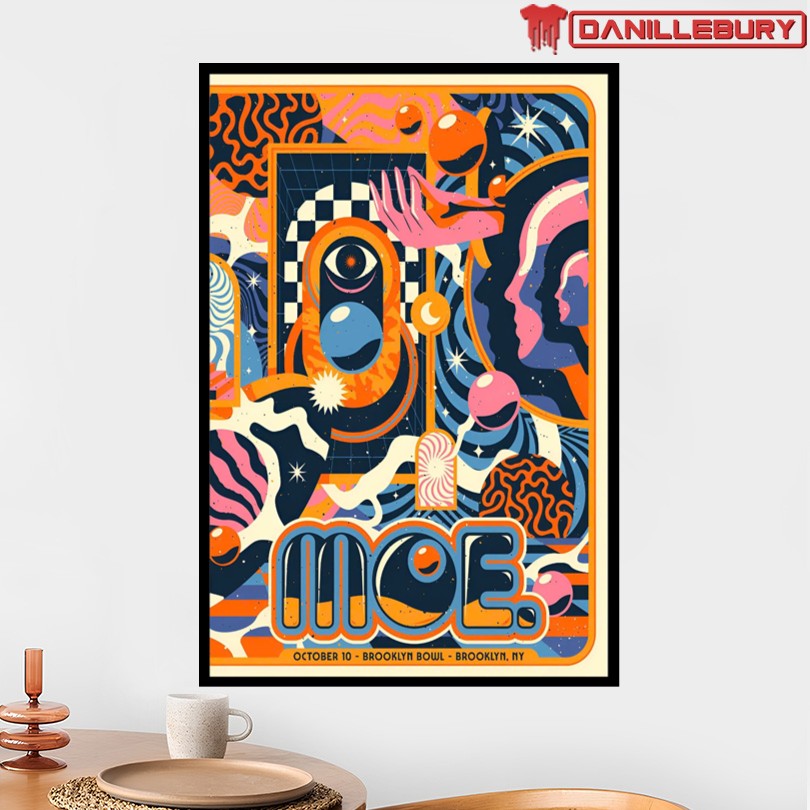 Moe. October 10 2025 Brooklyn Poster - Image 2