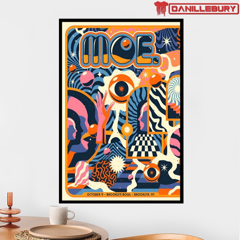 Moe. October 9th 2025 Brooklyn New York Poster - Image 2