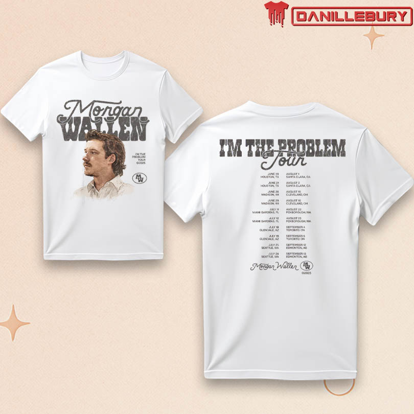 Morgan Wallen I’m The Problem Tour 2025 Limited Shirt