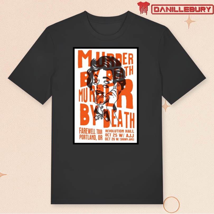 Murder By Death Revolution Hall Portland OR Oct 25 2025 Poster - Image 3