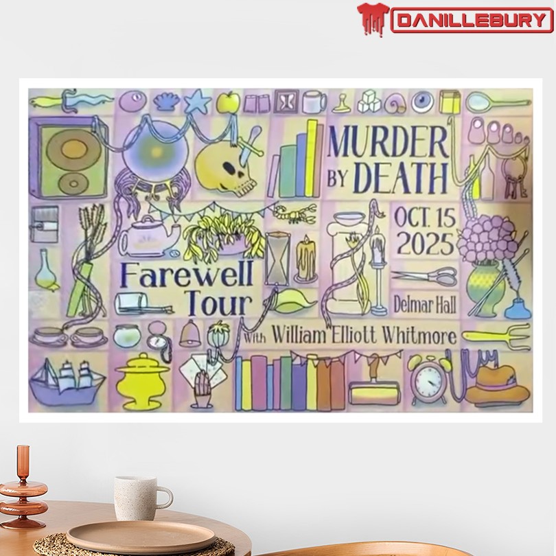 Murder By Death Saint Louis Missouri 10 15 2025 Poster - Image 2