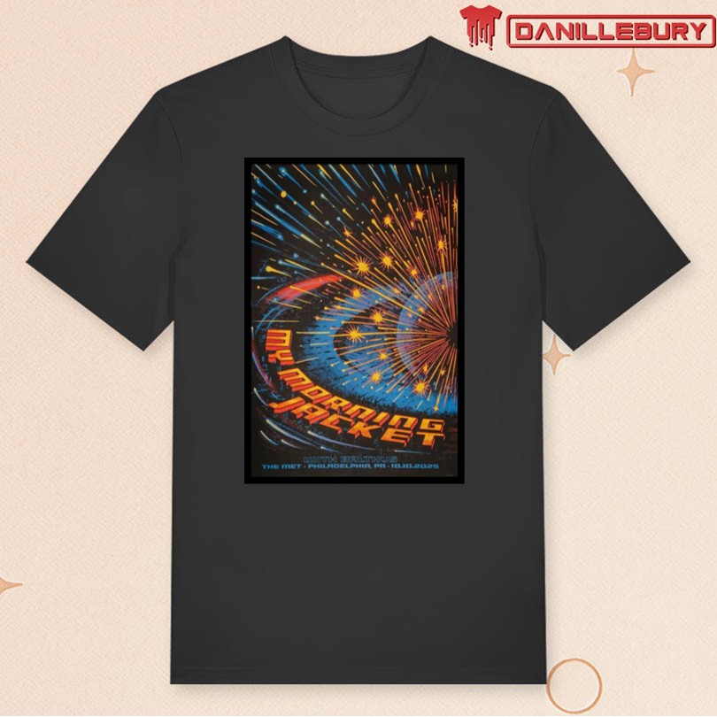My Morning Jacket Oct 10 2025 The Met Philadelphia PA Poster - Image 3
